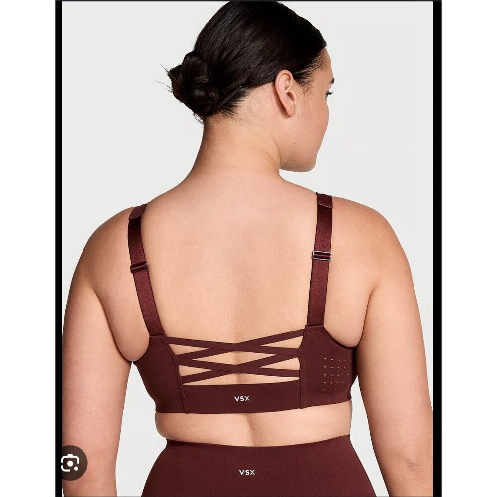 Victoria's Secret VSX Featherweight Max-Front Close Sport Bra Size 32C NWOT - Picture 4 of 5